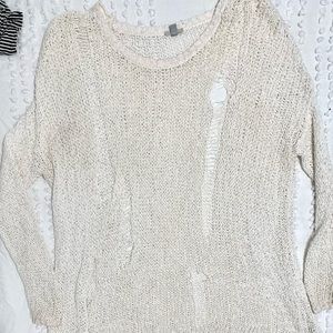 Urban Outfitters Distressed Oversized Sweater Size M